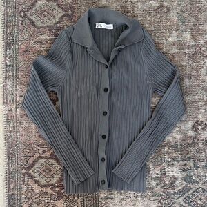 Zara Ribbed Shirt